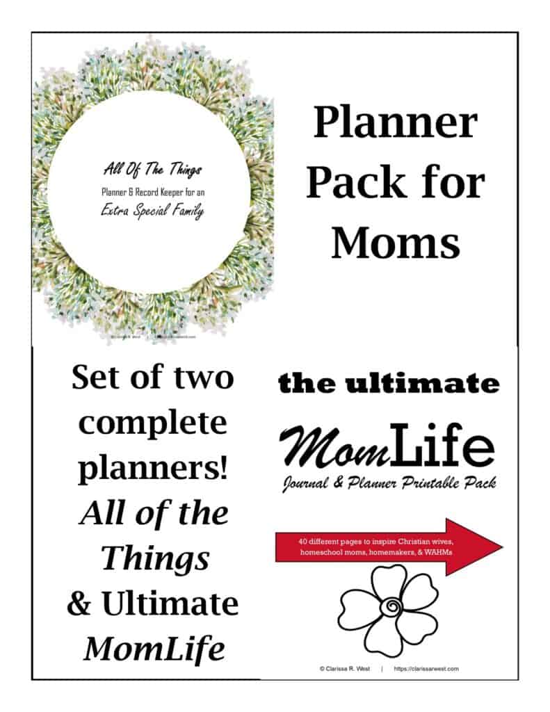 Planner Pack all of the things & ultimate mom